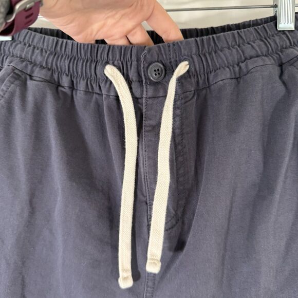 J Crew Pants Men's Small Blue Grey Elastic Waist Drawstring Pockets Skinny Leg - Picture 5 of 11